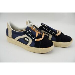 Vintage 1980s Keds Boy's Arch King Lo-Cut Size 4, Blue, New Old Stock